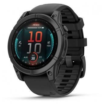 comprar RELOJ FENIX E - 47mm AMOLED acero gris pizarra correa silic. negra 010-03025-01